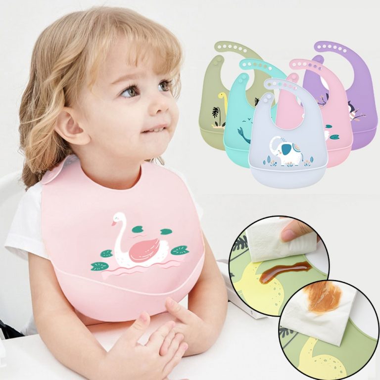 Silicone baby bibs