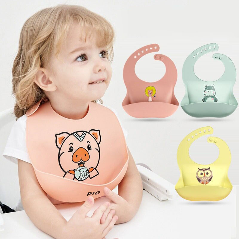 Silicone baby bibs